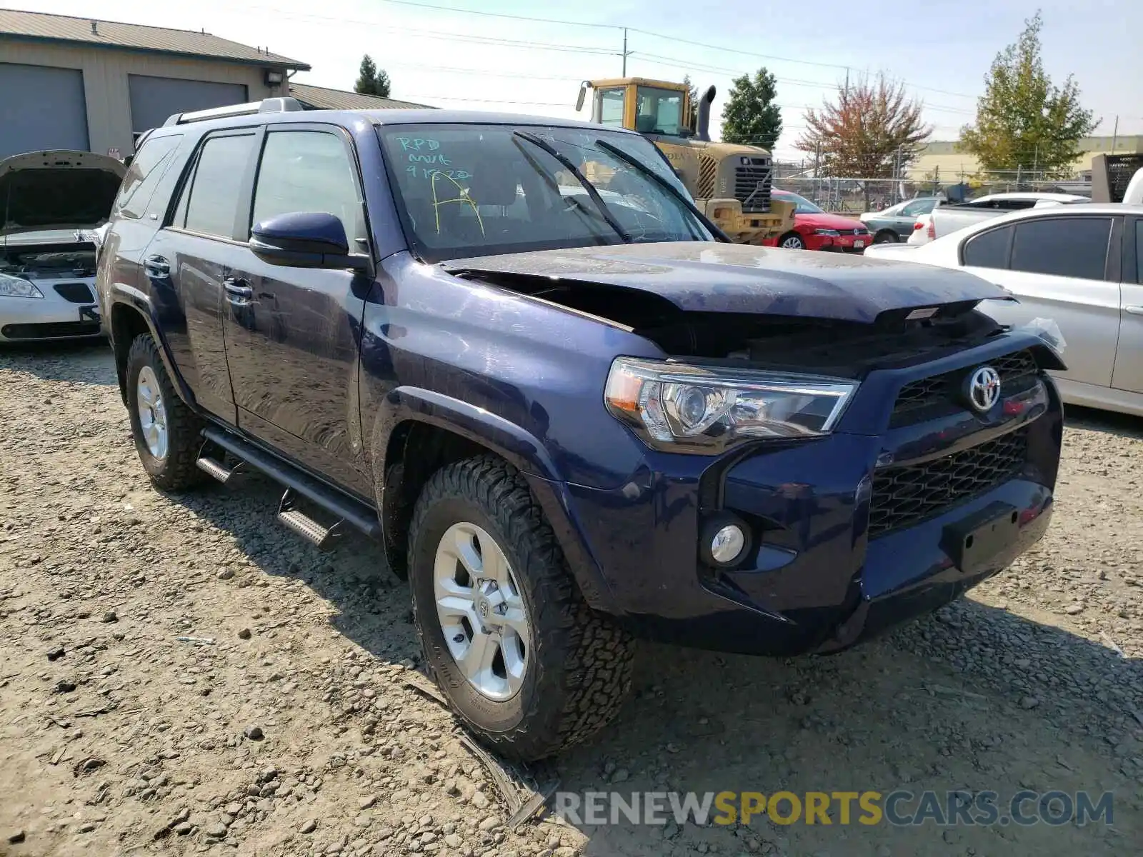 1 Photograph of a damaged car JTEB05JR5K5708897 TOYOTA 4RUNNER 2019