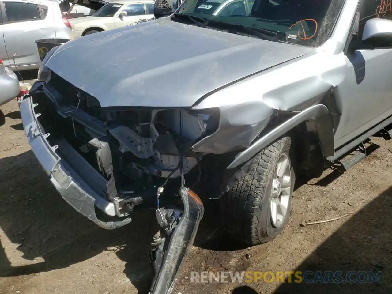 9 Photograph of a damaged car JTEBU5JR0K5612370 TOYOTA 4RUNNER 2019