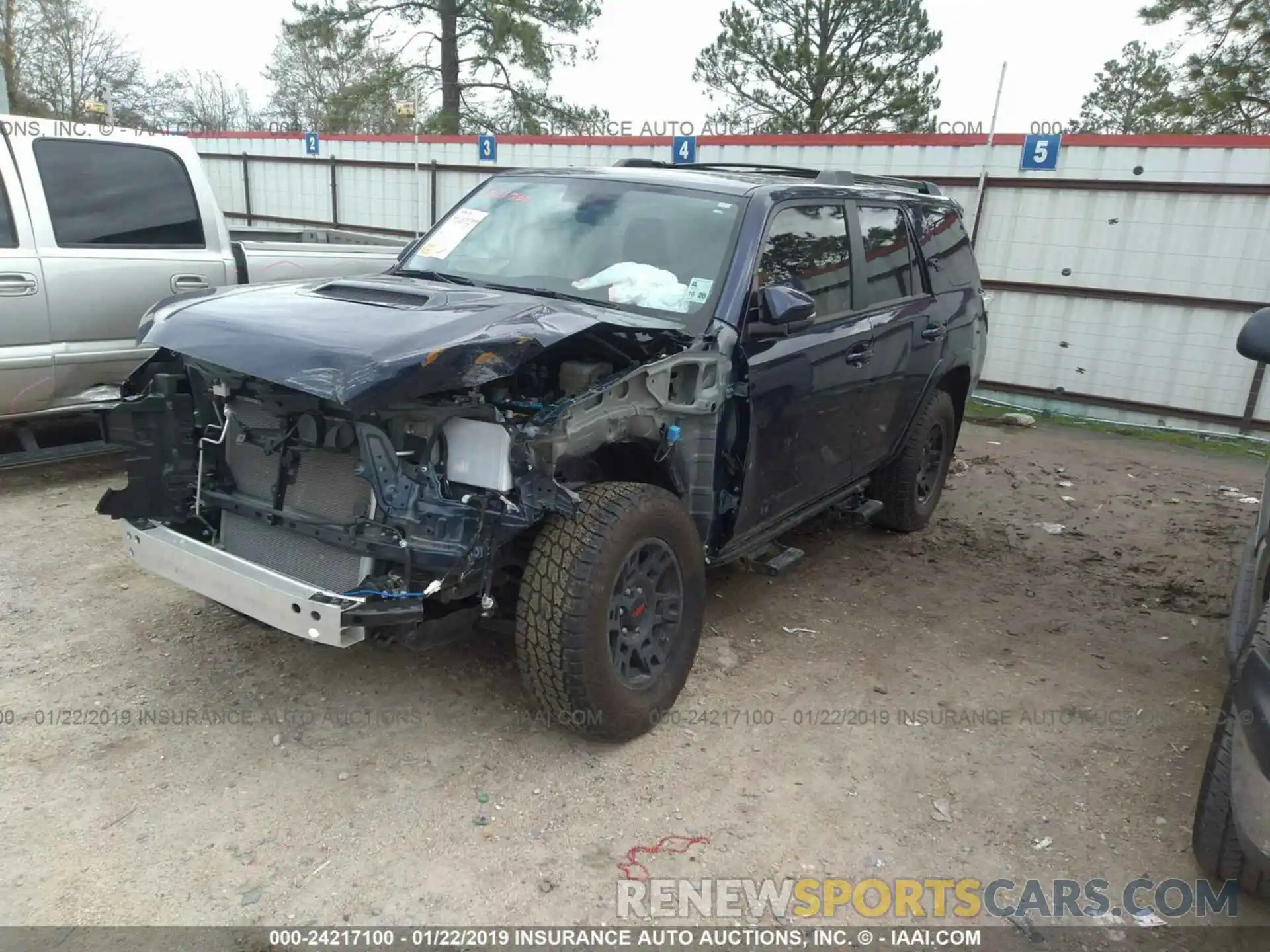 2 Photograph of a damaged car JTEBU5JR0K5612935 TOYOTA 4RUNNER 2019