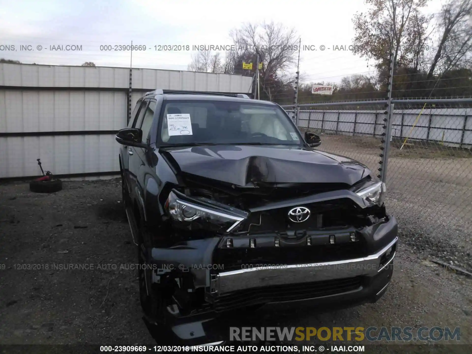 1 Photograph of a damaged car JTEBU5JR0K5617097 TOYOTA 4RUNNER 2019