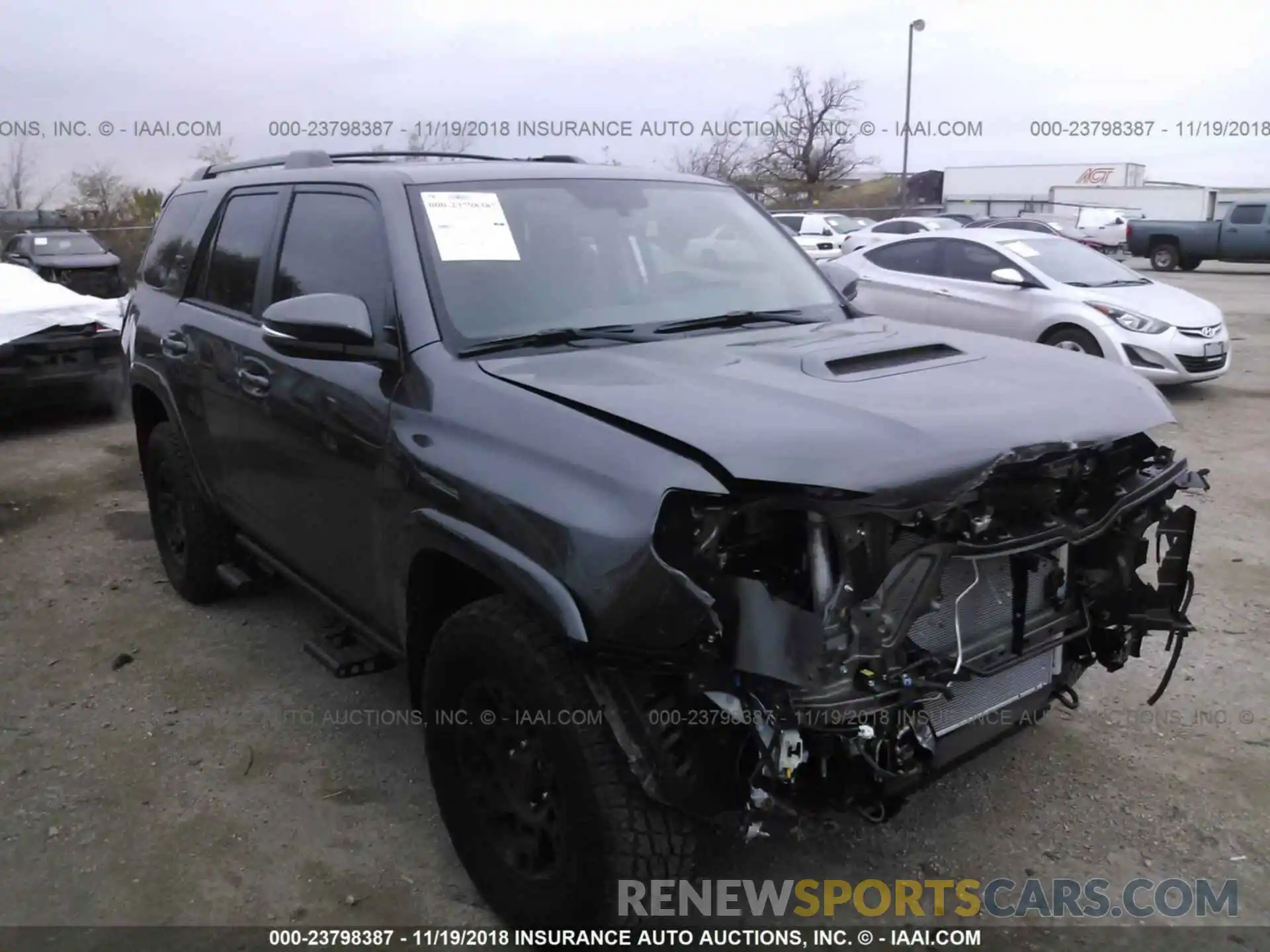 1 Photograph of a damaged car JTEBU5JR0K5618945 TOYOTA 4RUNNER 2019