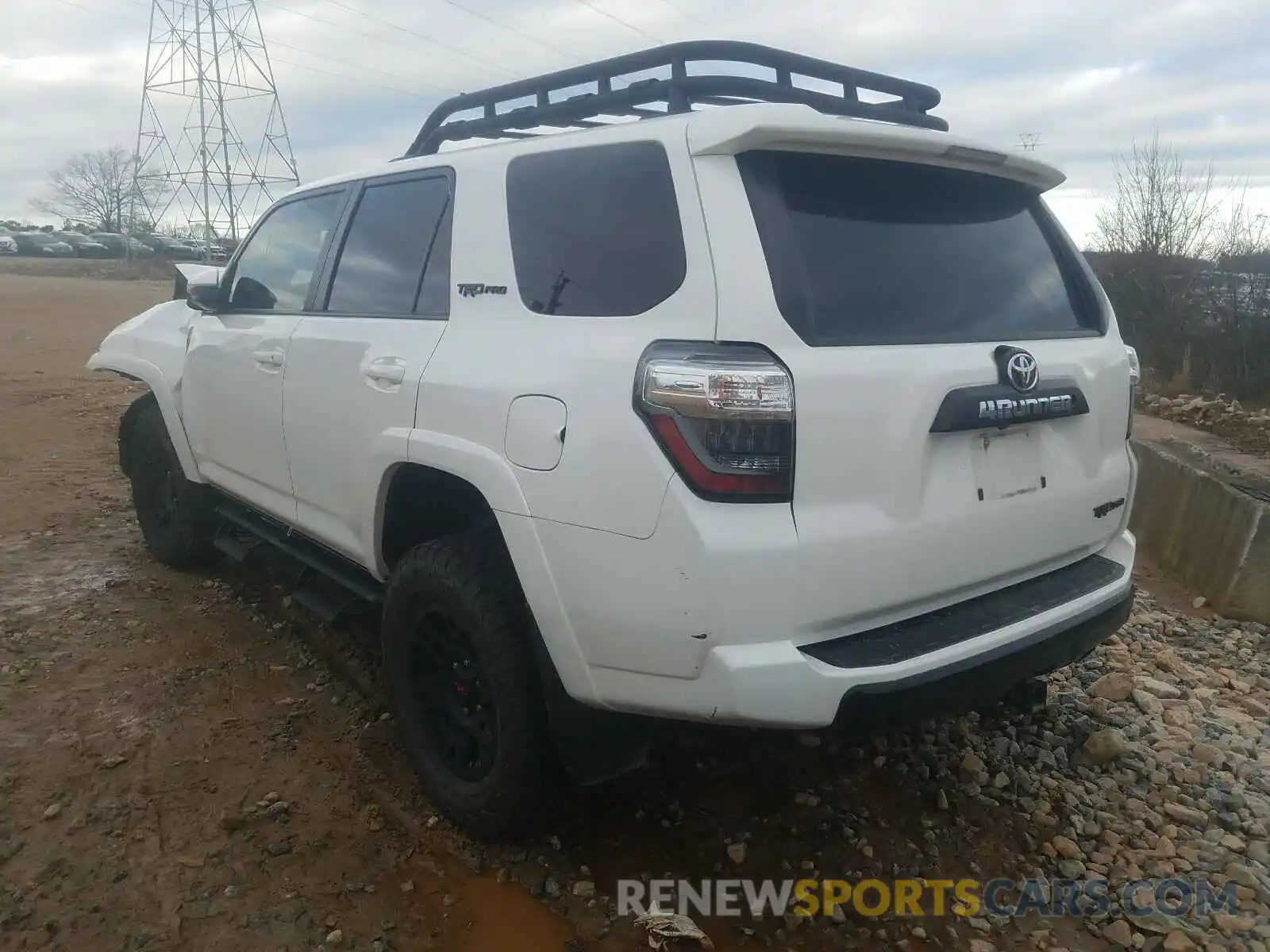 3 Фотография поврежденного автомобиля JTEBU5JR0K5620047 TOYOTA 4RUNNER 2019