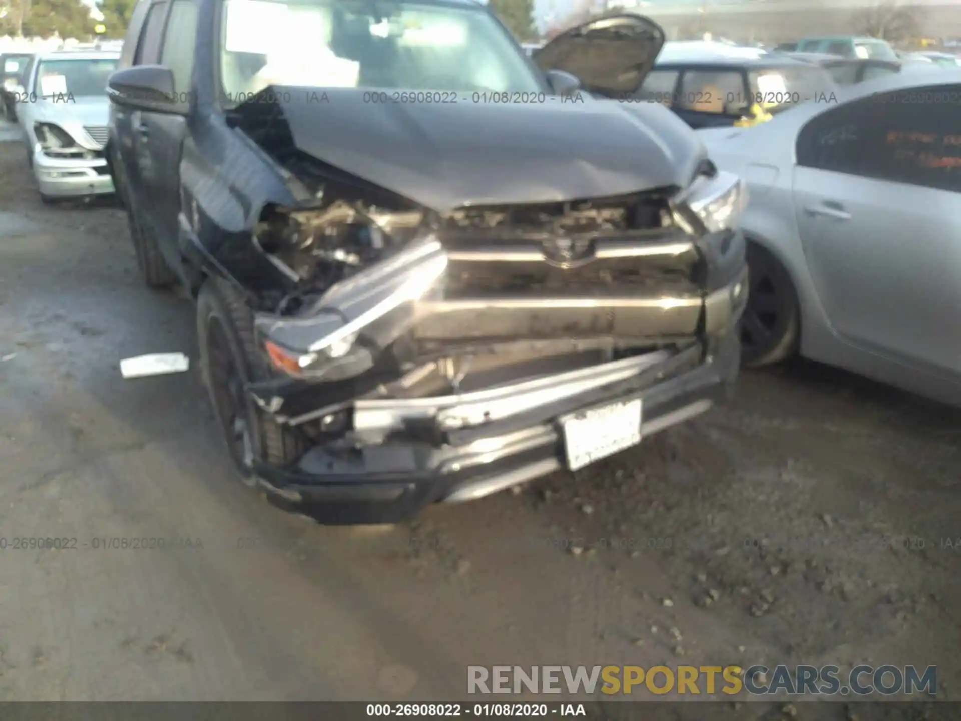 6 Photograph of a damaged car JTEBU5JR0K5620999 TOYOTA 4RUNNER 2019