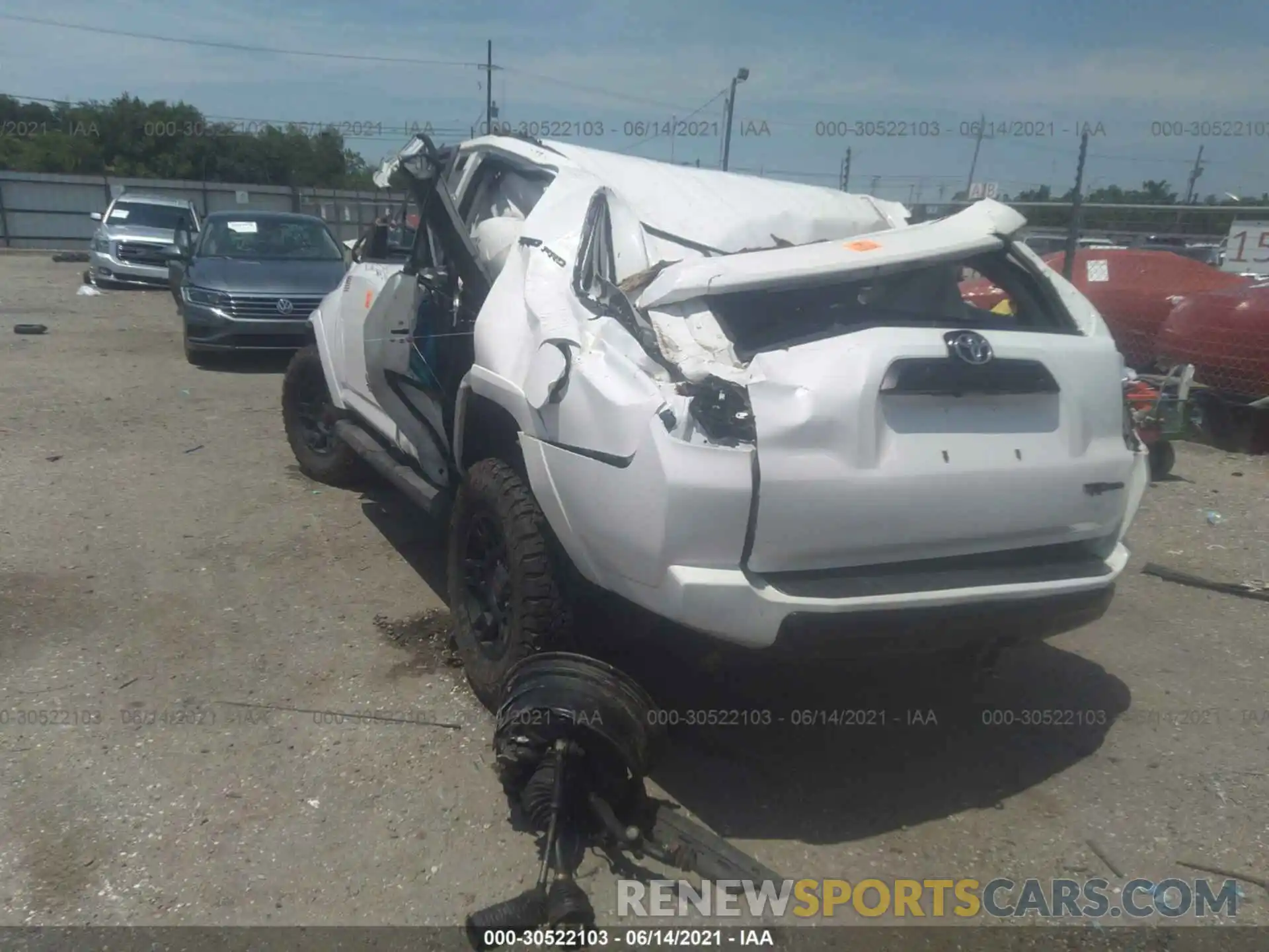 3 Photograph of a damaged car JTEBU5JR0K5622848 TOYOTA 4RUNNER 2019