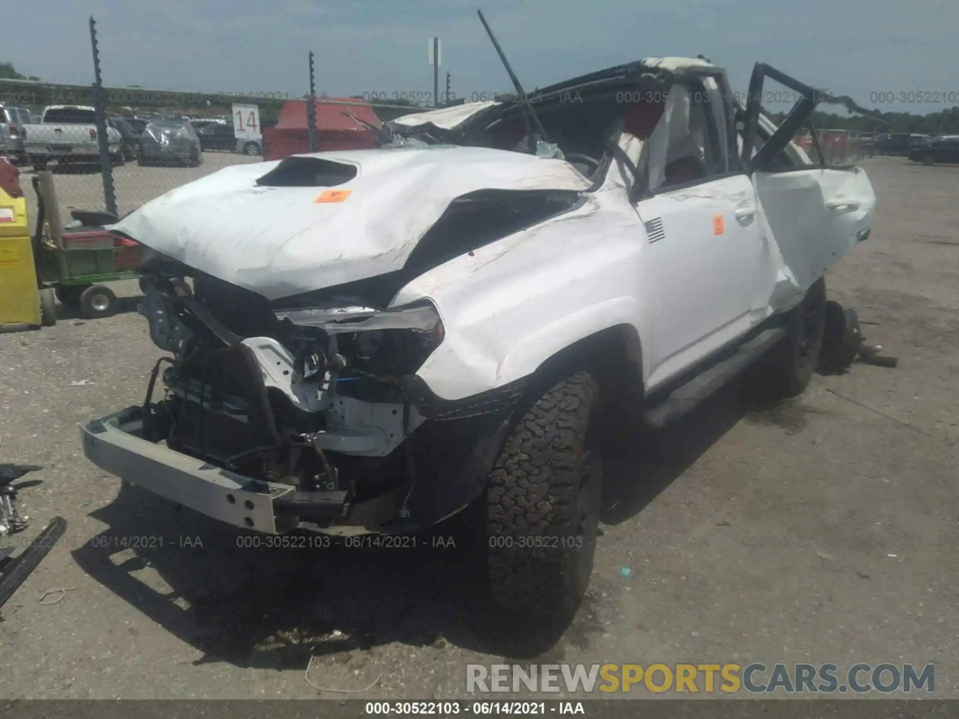 6 Photograph of a damaged car JTEBU5JR0K5622848 TOYOTA 4RUNNER 2019