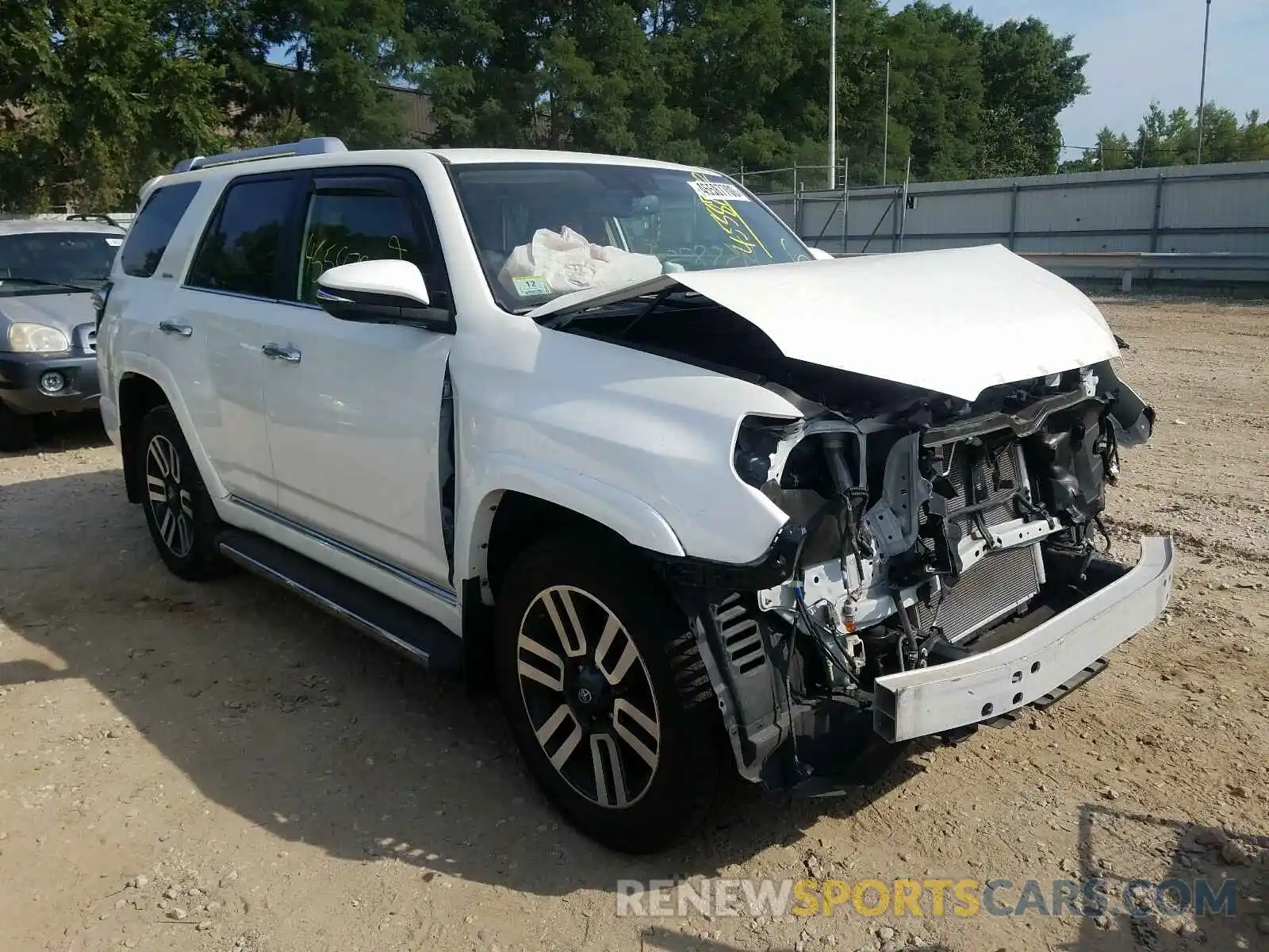 1 Photograph of a damaged car JTEBU5JR0K5624311 TOYOTA 4RUNNER 2019