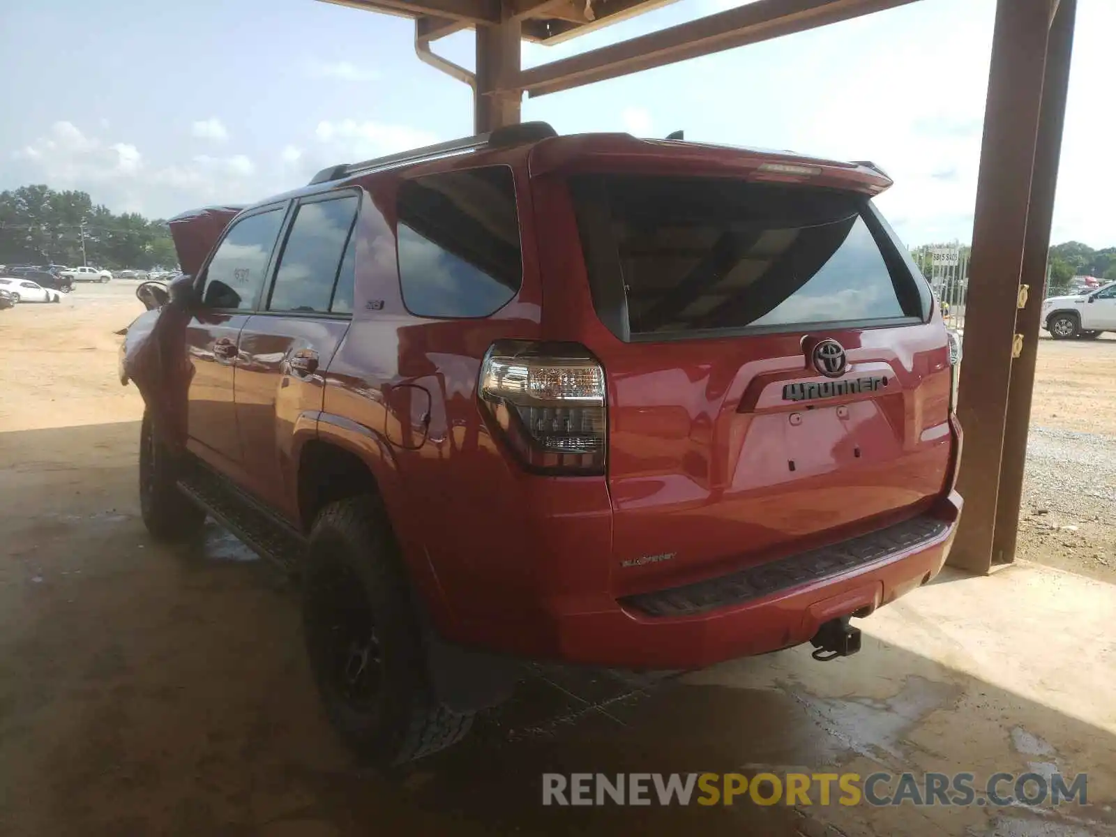 3 Photograph of a damaged car JTEBU5JR0K5631825 TOYOTA 4RUNNER 2019