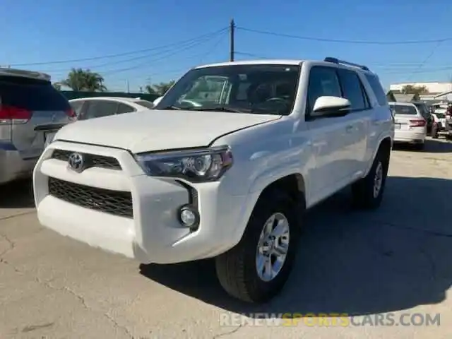 2 Photograph of a damaged car JTEBU5JR0K5637365 TOYOTA 4RUNNER 2019