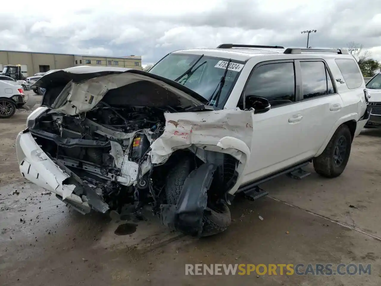 1 Photograph of a damaged car JTEBU5JR0K5638015 TOYOTA 4RUNNER 2019