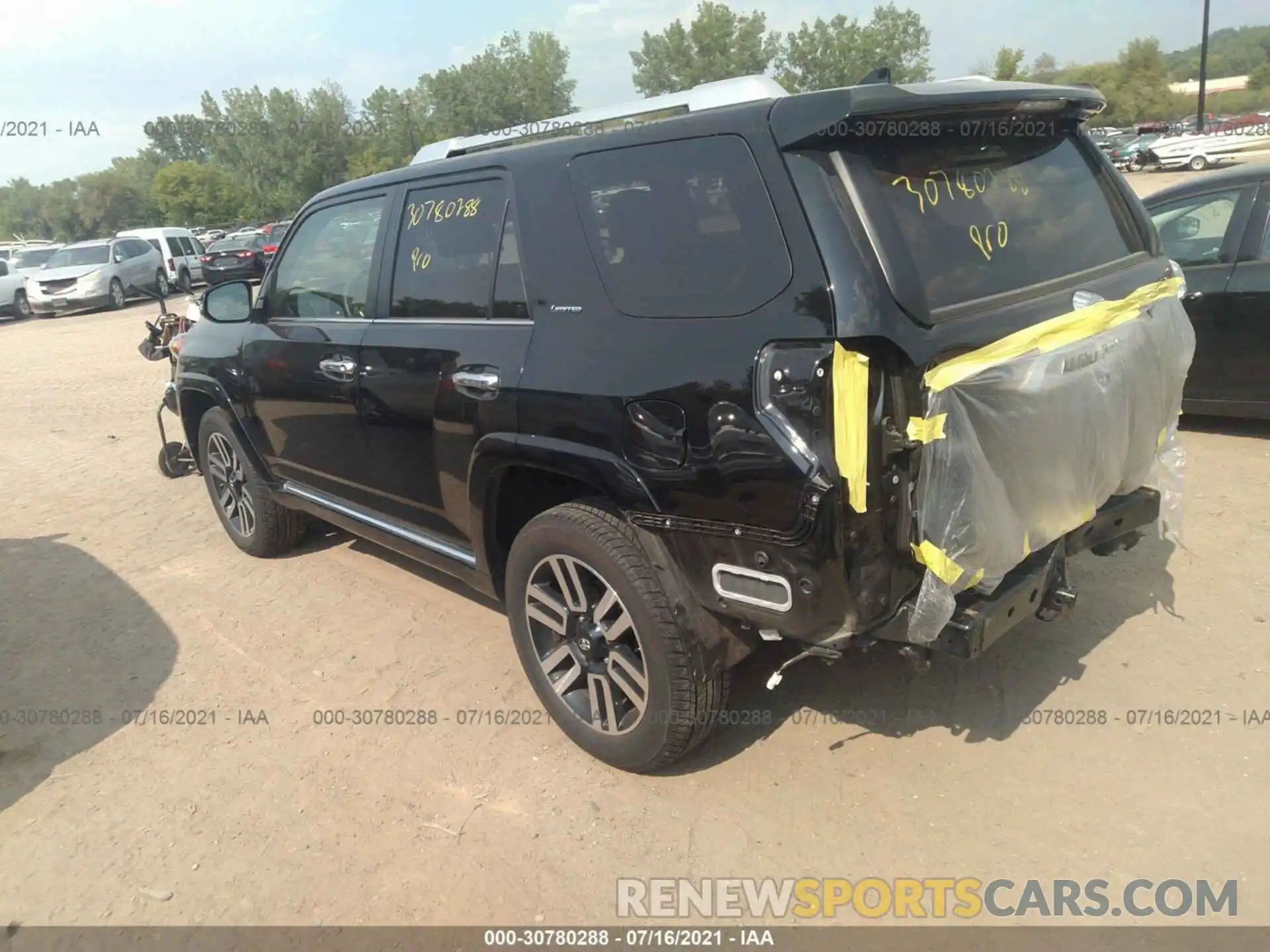 3 Photograph of a damaged car JTEBU5JR0K5641965 TOYOTA 4RUNNER 2019