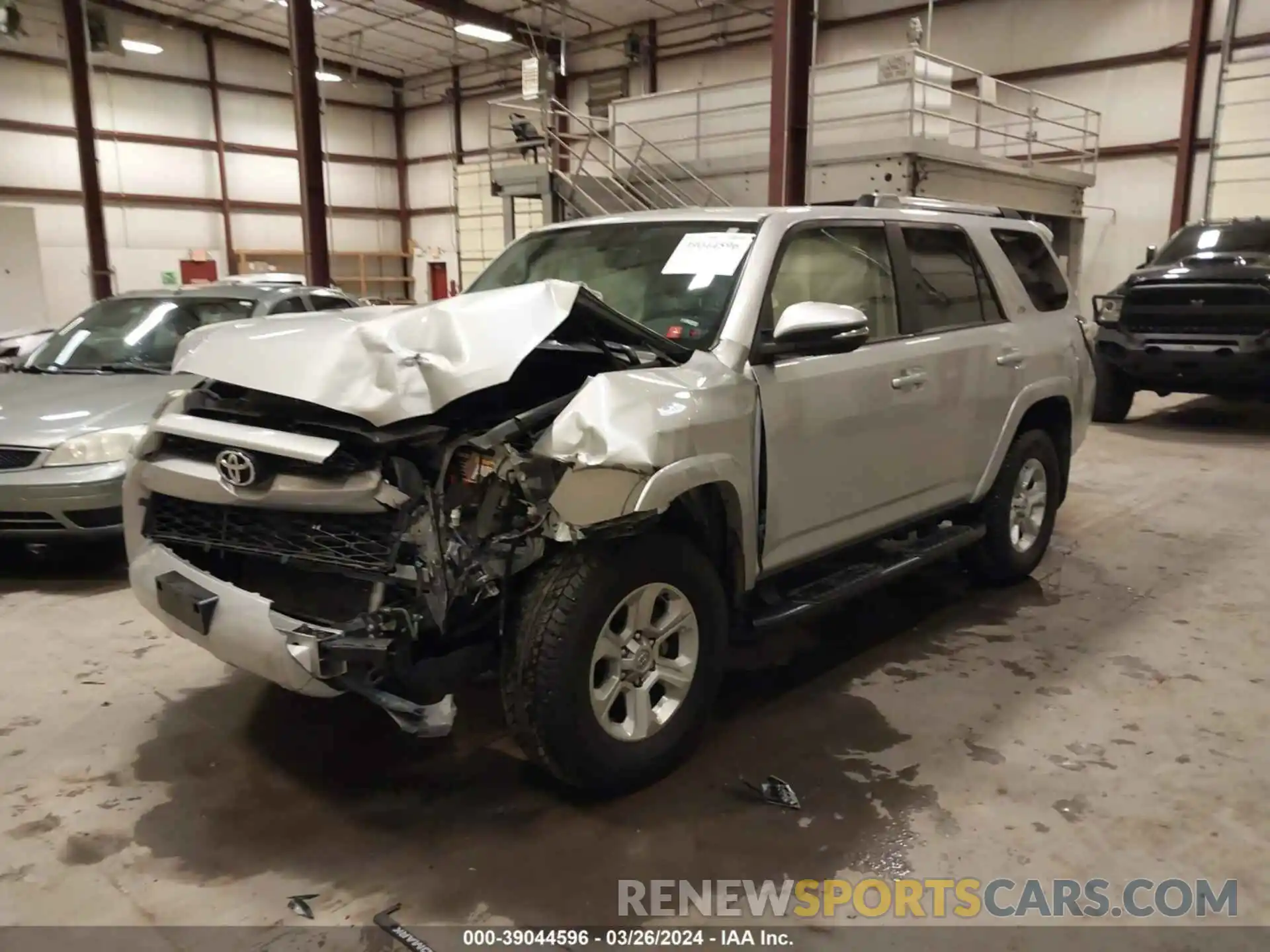 2 Photograph of a damaged car JTEBU5JR0K5645935 TOYOTA 4RUNNER 2019