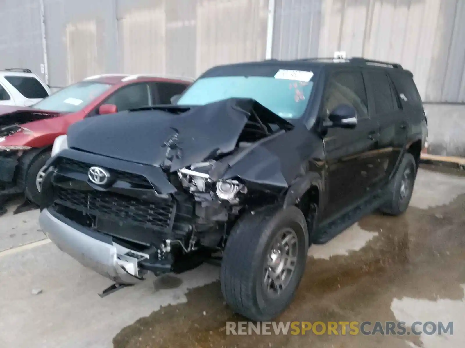 2 Photograph of a damaged car JTEBU5JR0K5647832 TOYOTA 4RUNNER 2019