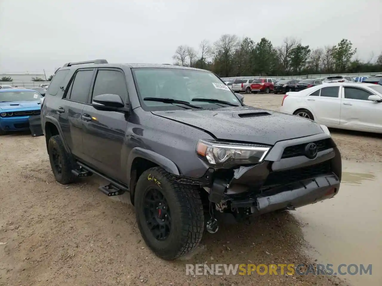 1 Photograph of a damaged car JTEBU5JR0K5650021 TOYOTA 4RUNNER 2019