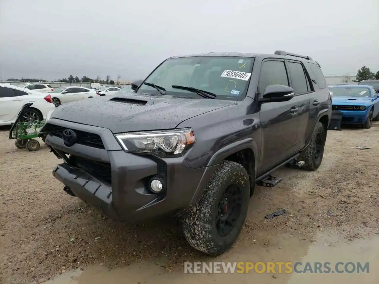 2 Фотография поврежденного автомобиля JTEBU5JR0K5650021 TOYOTA 4RUNNER 2019