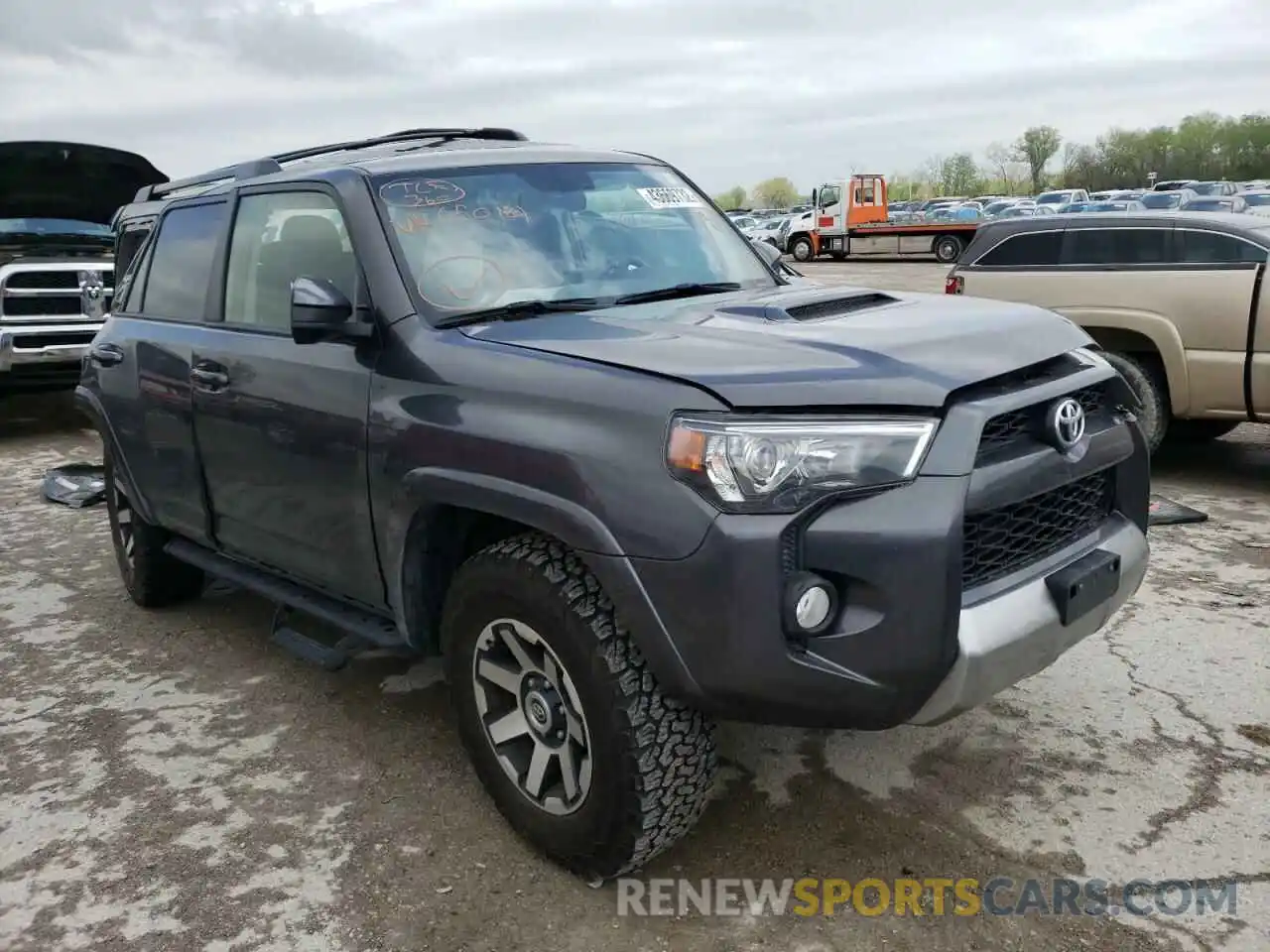 1 Photograph of a damaged car JTEBU5JR0K5650181 TOYOTA 4RUNNER 2019