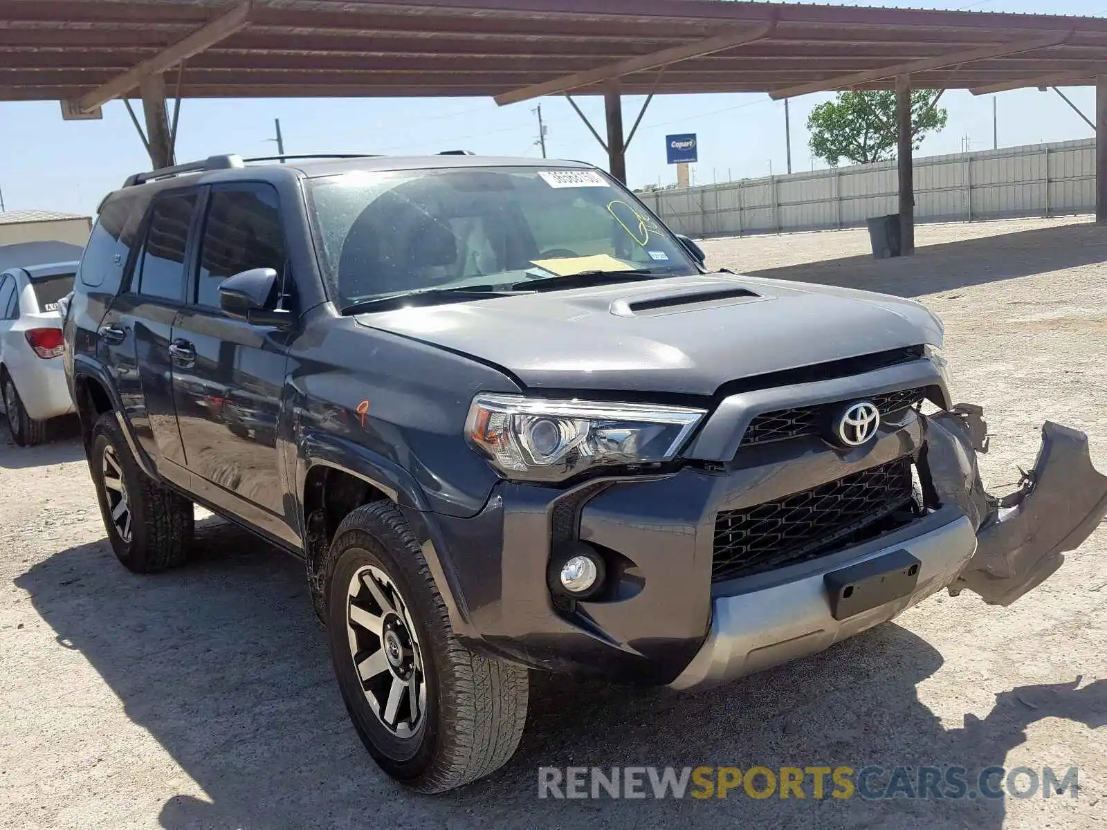 1 Photograph of a damaged car JTEBU5JR0K5651167 TOYOTA 4RUNNER 2019