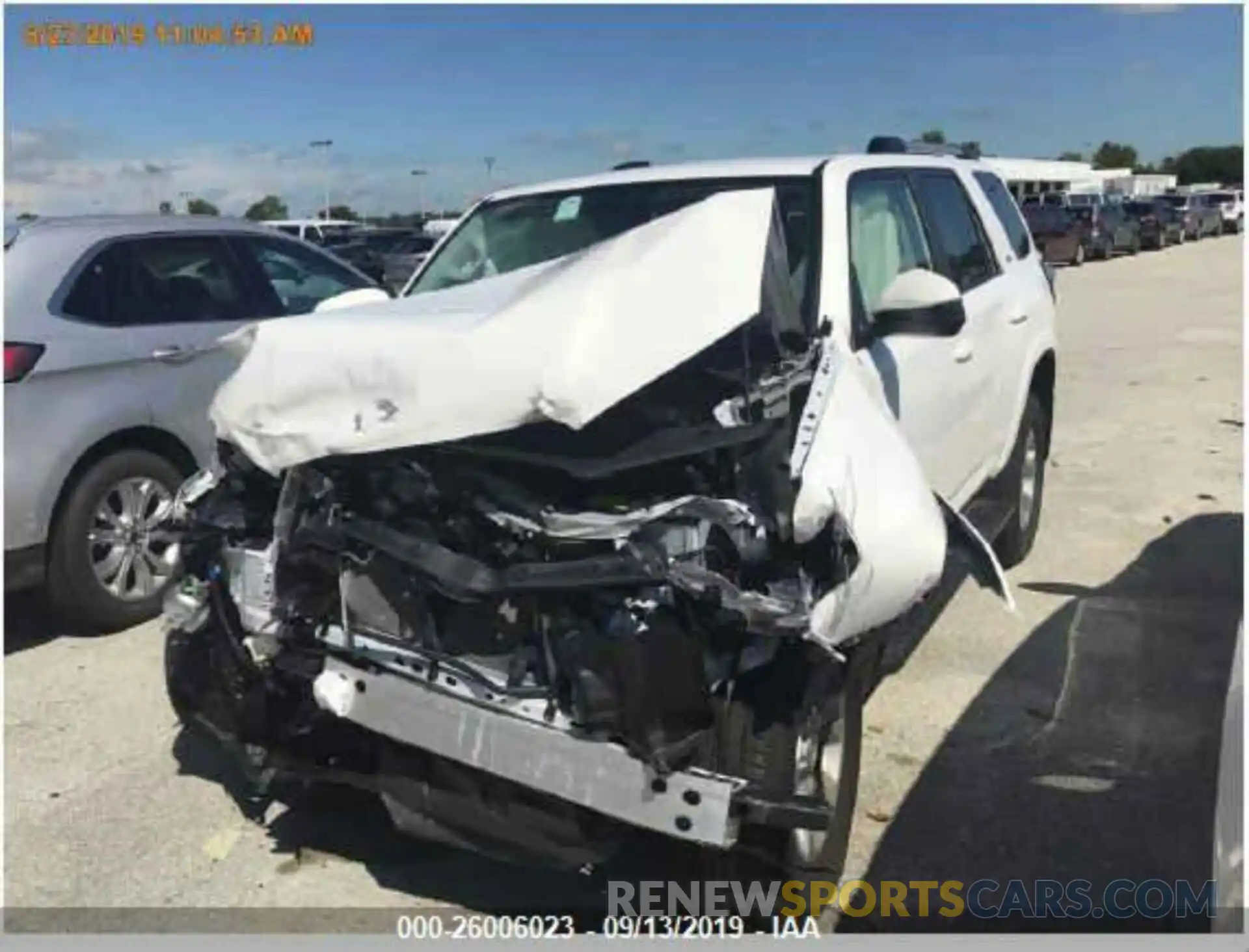 2 Photograph of a damaged car JTEBU5JR0K5654859 TOYOTA 4RUNNER 2019