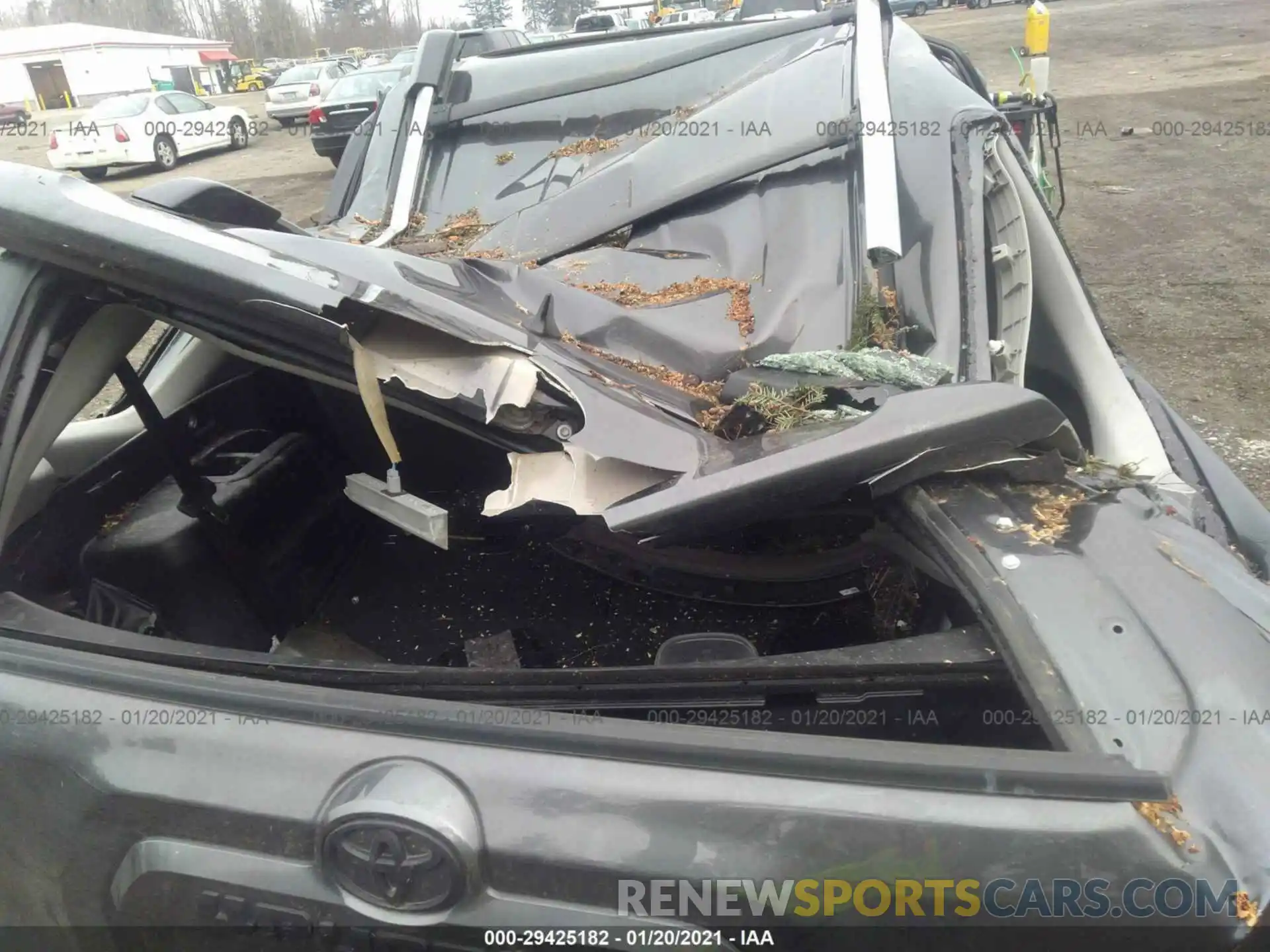 6 Photograph of a damaged car JTEBU5JR0K5654876 TOYOTA 4RUNNER 2019