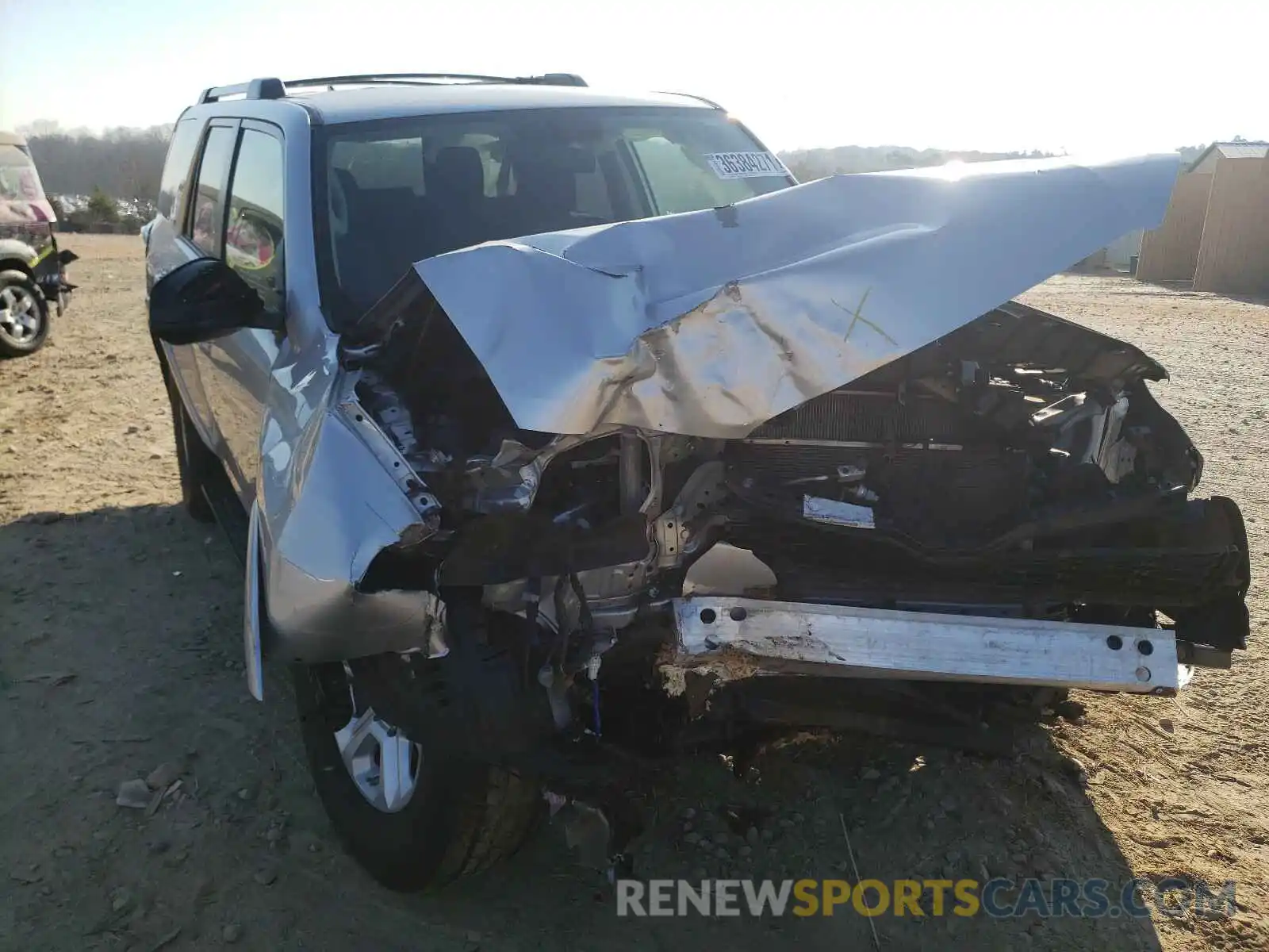 1 Photograph of a damaged car JTEBU5JR0K5655297 TOYOTA 4RUNNER 2019