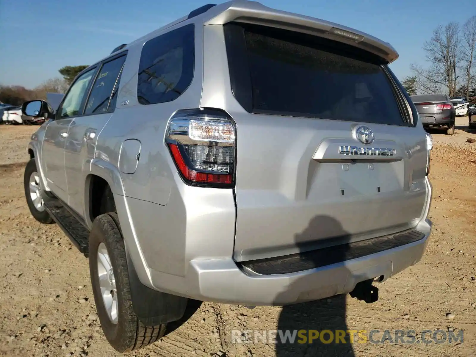 3 Photograph of a damaged car JTEBU5JR0K5655297 TOYOTA 4RUNNER 2019