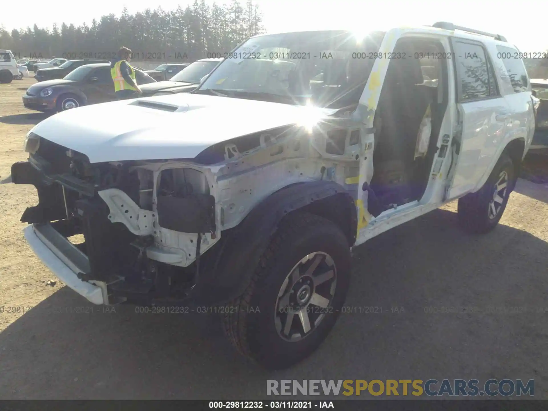 2 Photograph of a damaged car JTEBU5JR0K5659334 TOYOTA 4RUNNER 2019