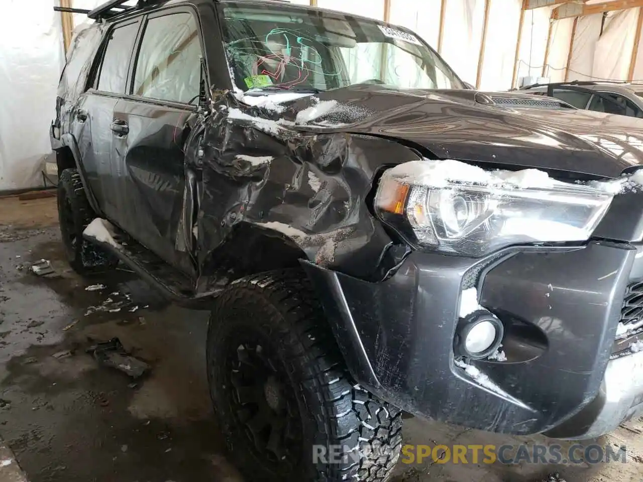 9 Photograph of a damaged car JTEBU5JR0K5659351 TOYOTA 4RUNNER 2019