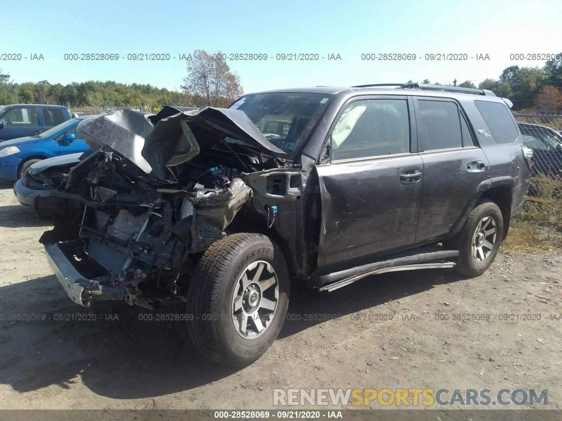 6 Photograph of a damaged car JTEBU5JR0K5663853 TOYOTA 4RUNNER 2019