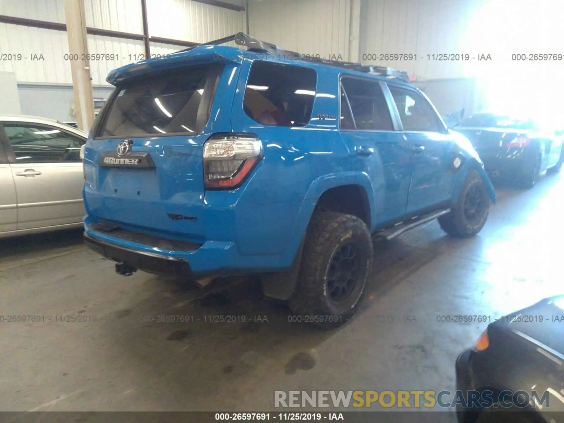 4 Photograph of a damaged car JTEBU5JR0K5664582 TOYOTA 4RUNNER 2019