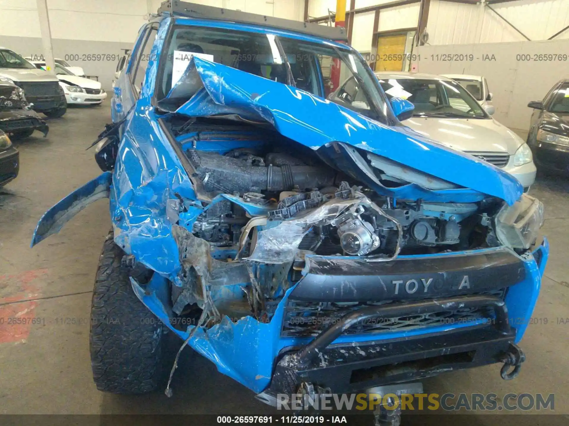 6 Photograph of a damaged car JTEBU5JR0K5664582 TOYOTA 4RUNNER 2019