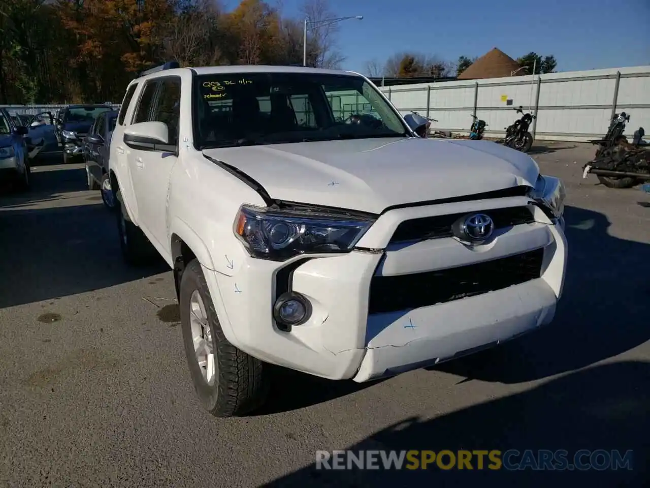 9 Photograph of a damaged car JTEBU5JR0K5667952 TOYOTA 4RUNNER 2019