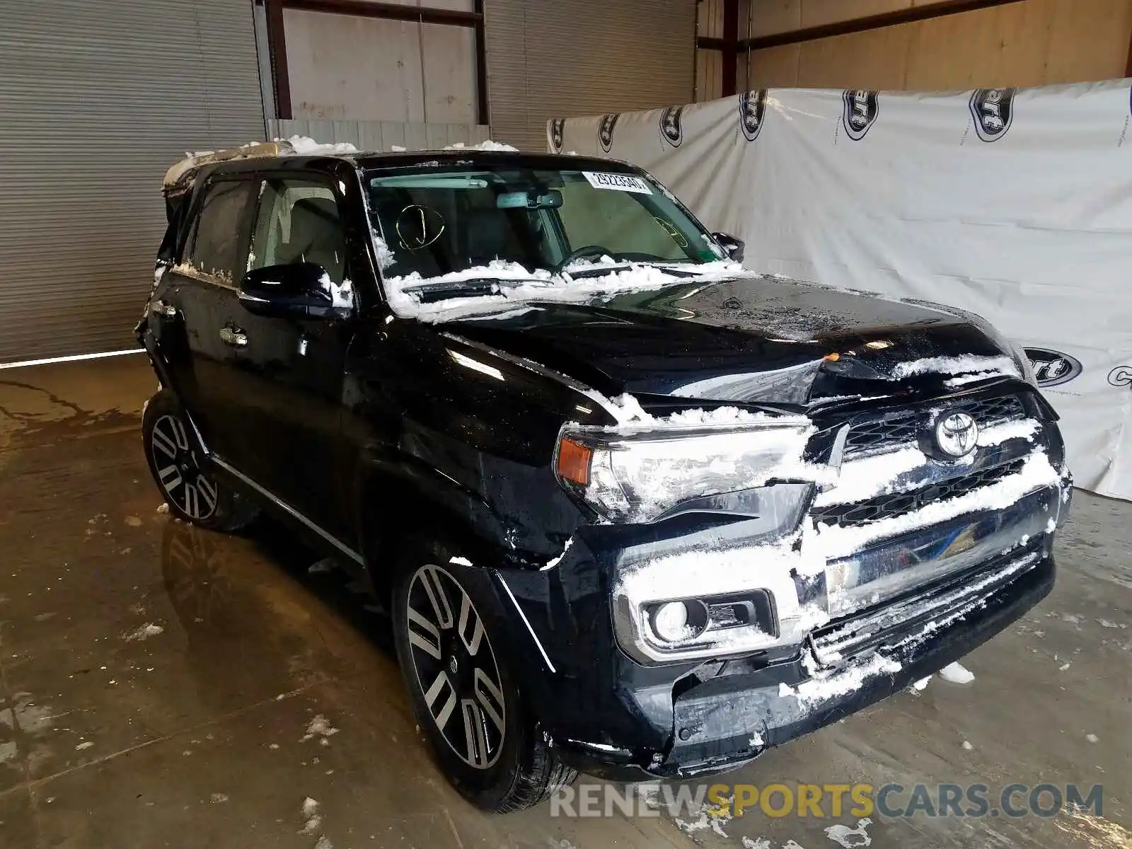 1 Photograph of a damaged car JTEBU5JR0K5668728 TOYOTA 4RUNNER 2019