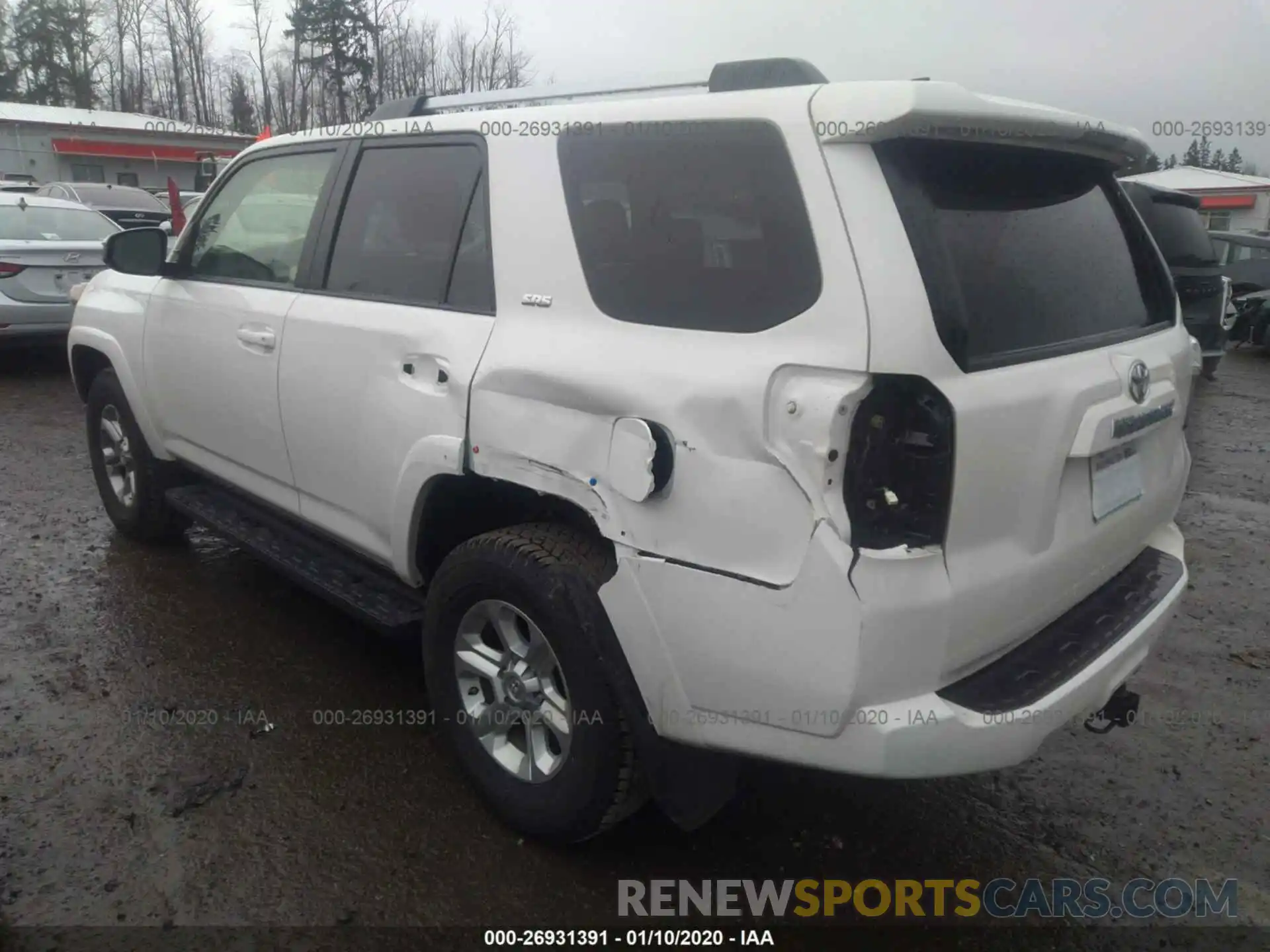 3 Photograph of a damaged car JTEBU5JR0K5670253 TOYOTA 4RUNNER 2019