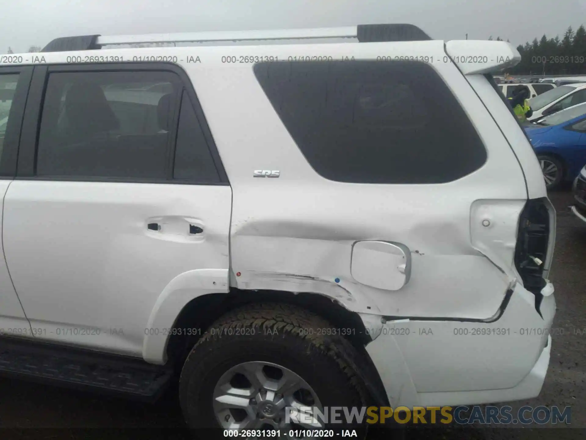 6 Photograph of a damaged car JTEBU5JR0K5670253 TOYOTA 4RUNNER 2019