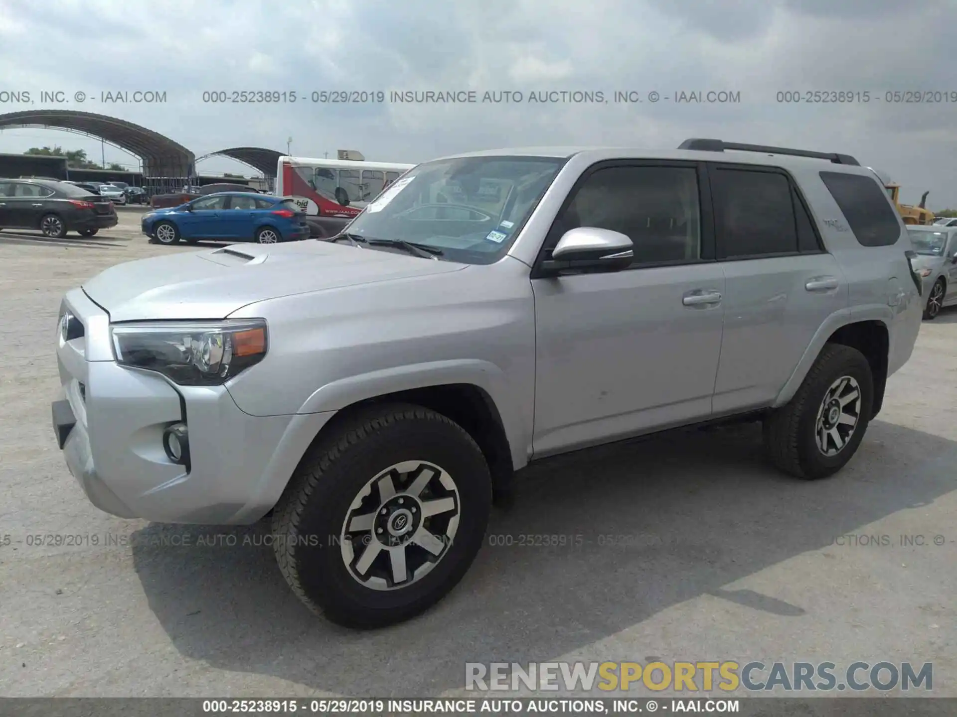 2 Photograph of a damaged car JTEBU5JR0K5673296 TOYOTA 4RUNNER 2019