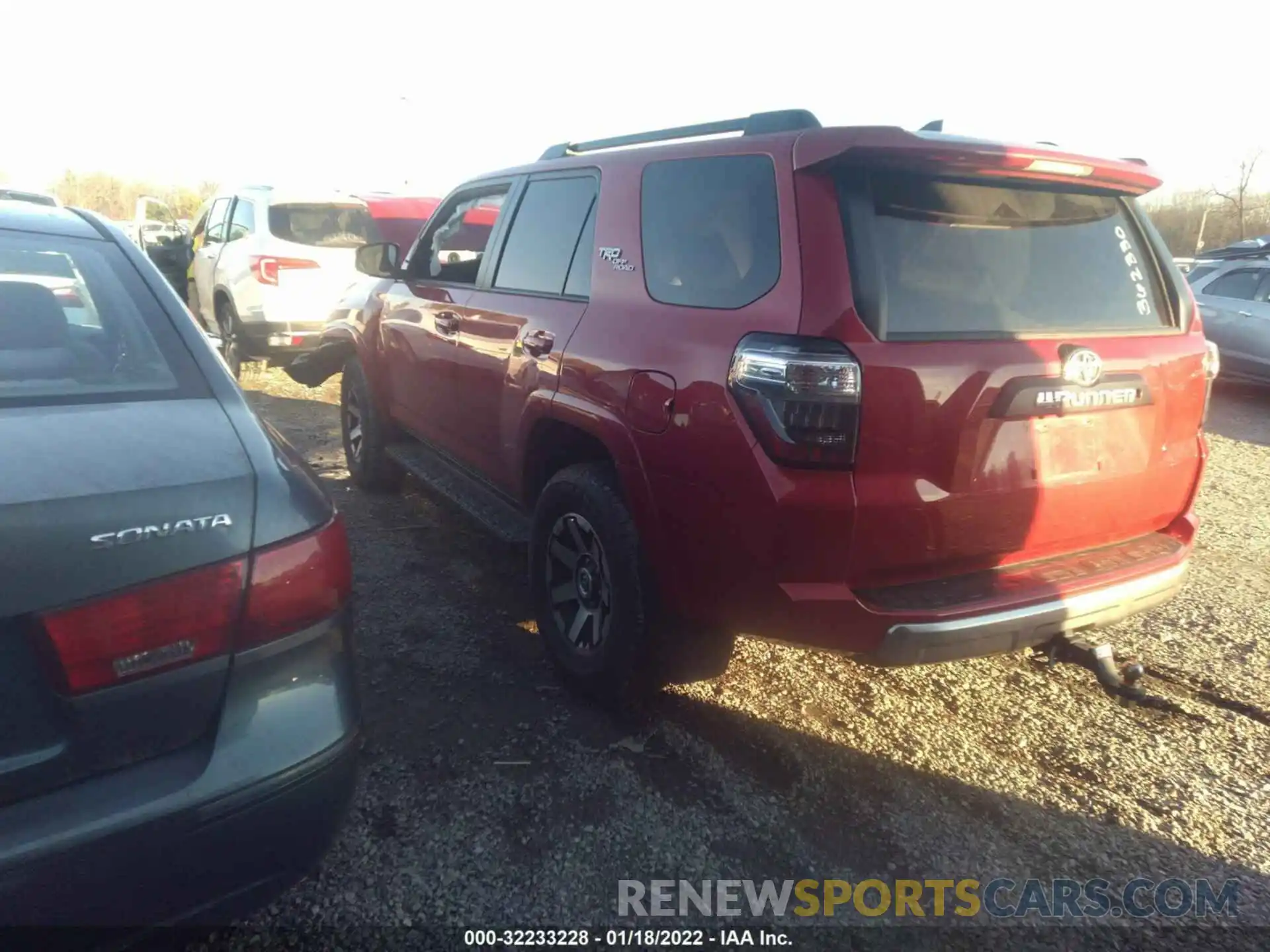 3 Photograph of a damaged car JTEBU5JR0K5674299 TOYOTA 4RUNNER 2019