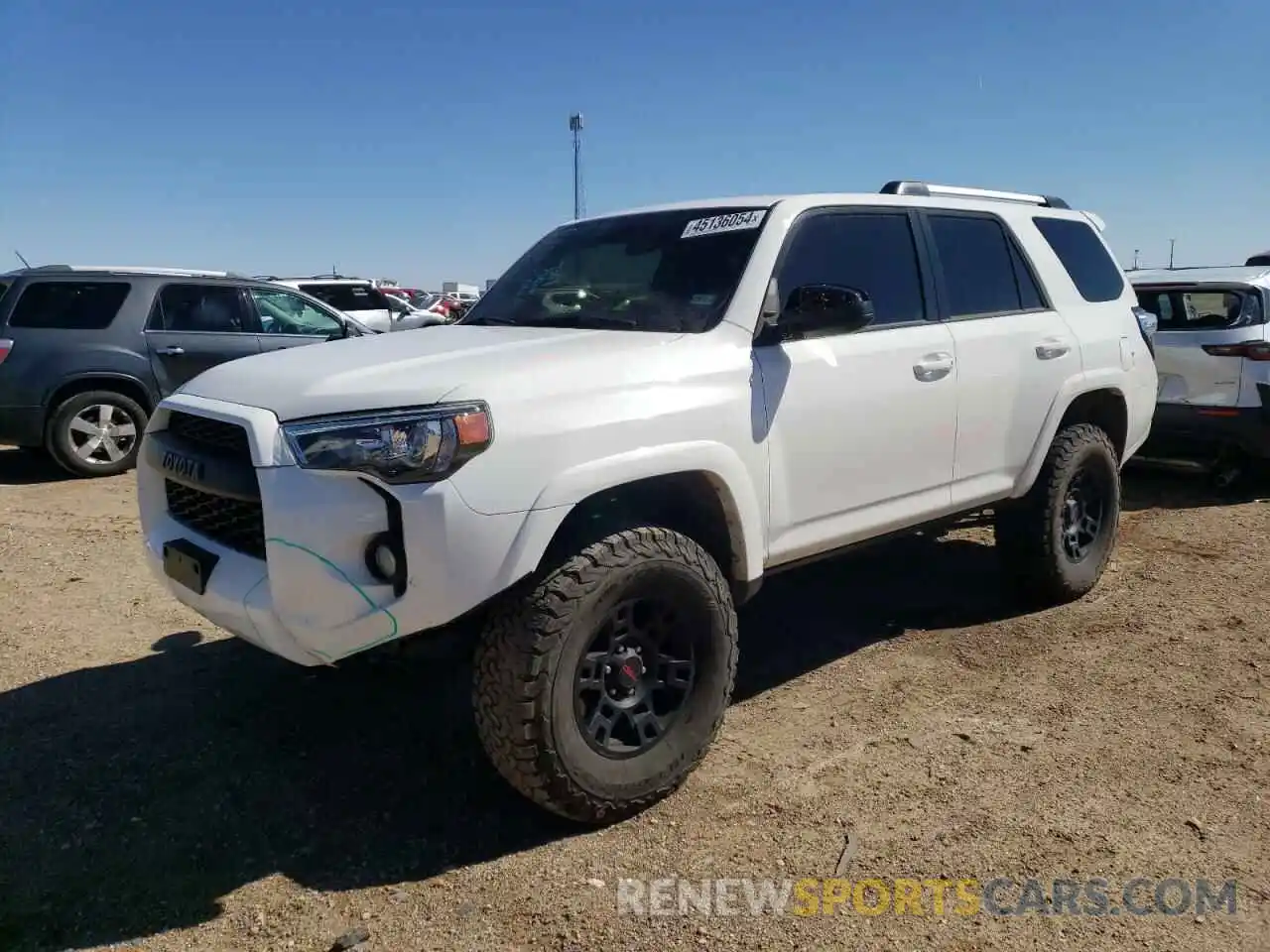 1 Photograph of a damaged car JTEBU5JR0K5676229 TOYOTA 4RUNNER 2019