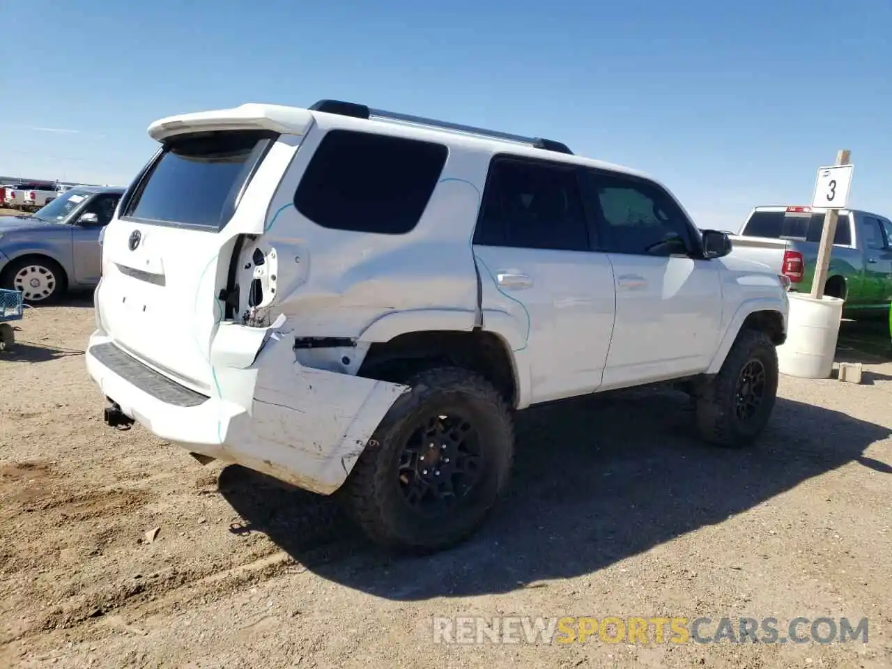 3 Photograph of a damaged car JTEBU5JR0K5676229 TOYOTA 4RUNNER 2019