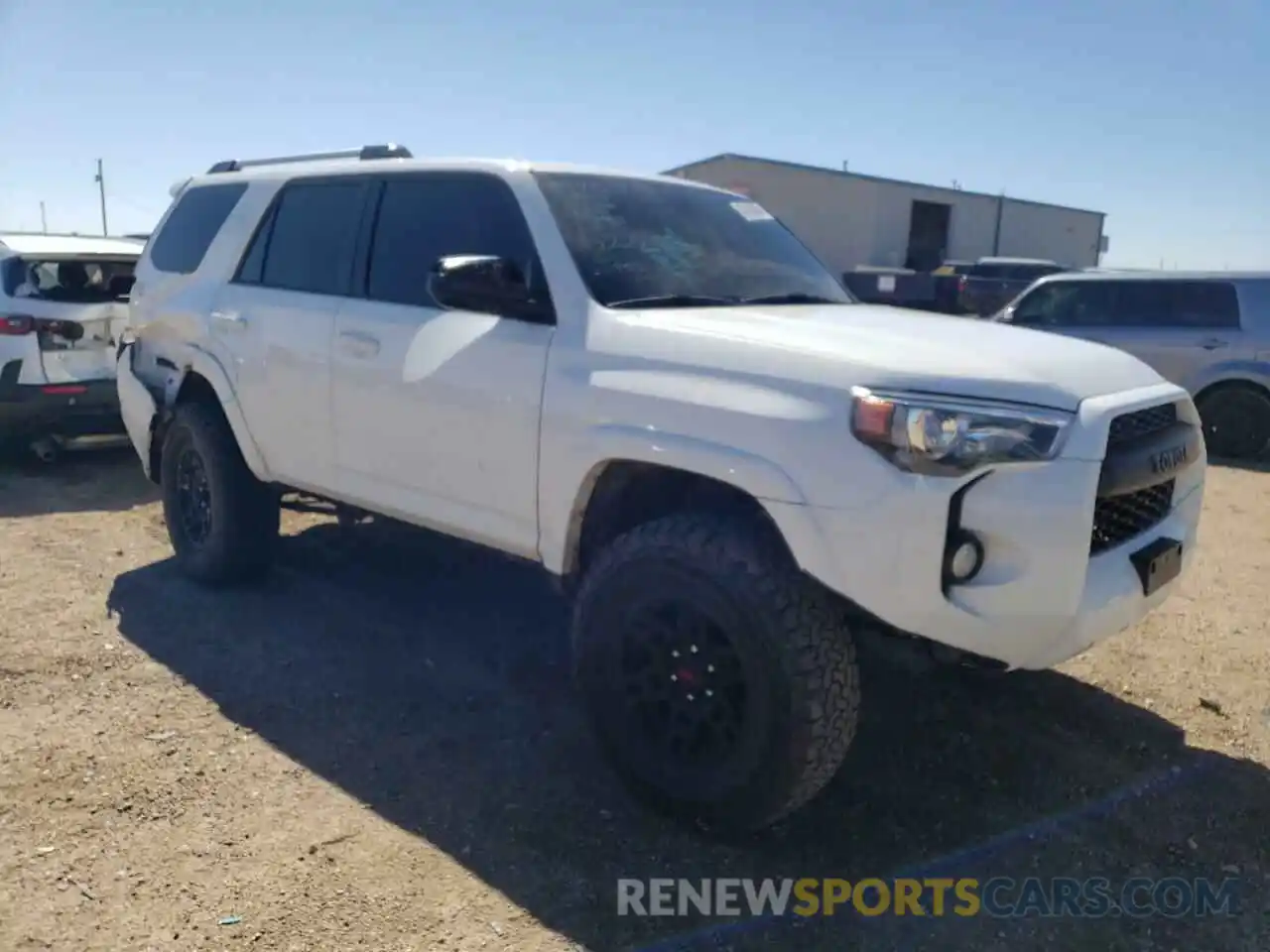 4 Фотография поврежденного автомобиля JTEBU5JR0K5676229 TOYOTA 4RUNNER 2019