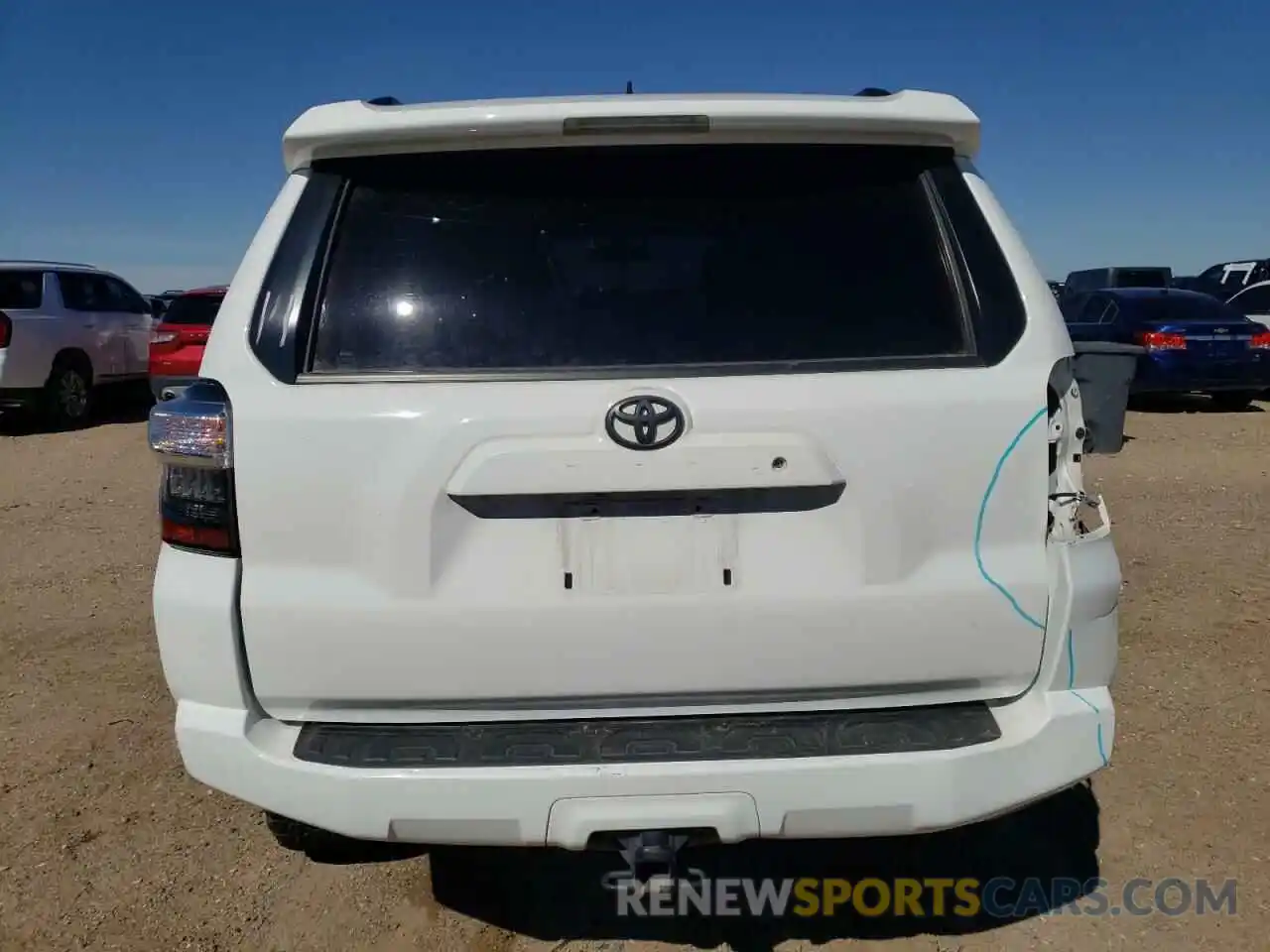 6 Photograph of a damaged car JTEBU5JR0K5676229 TOYOTA 4RUNNER 2019