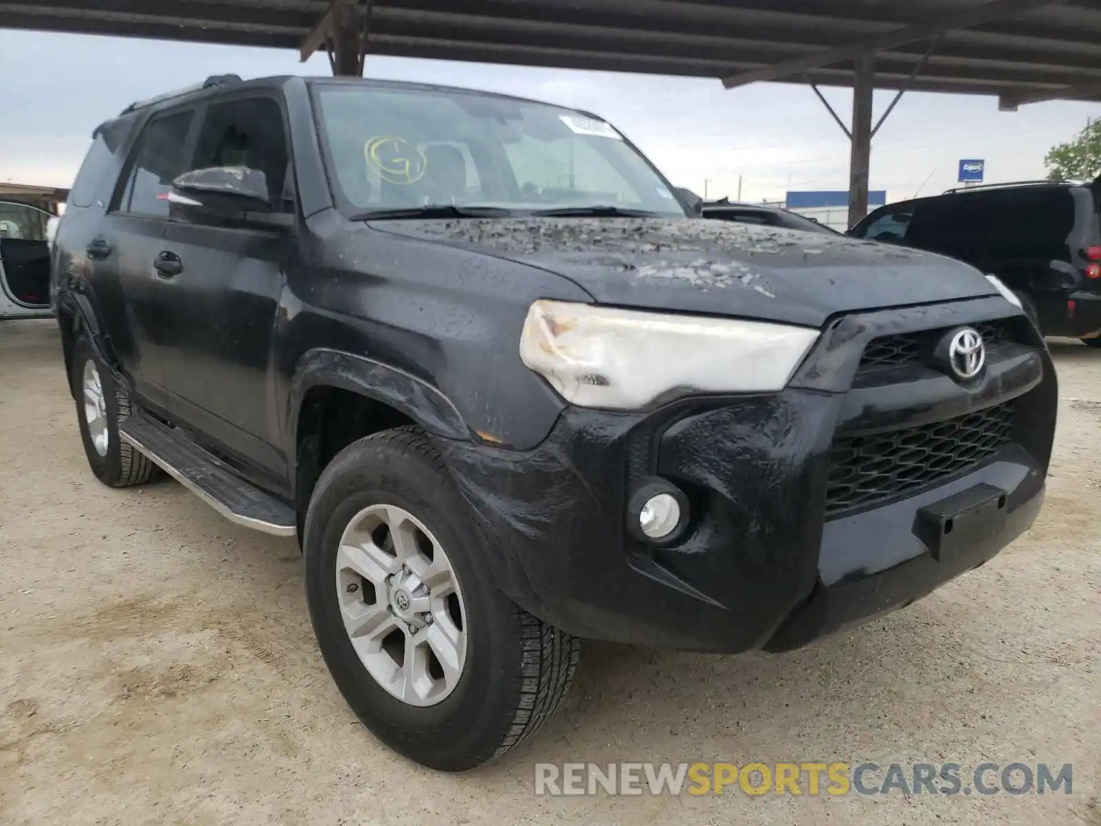 1 Photograph of a damaged car JTEBU5JR0K5679518 TOYOTA 4RUNNER 2019