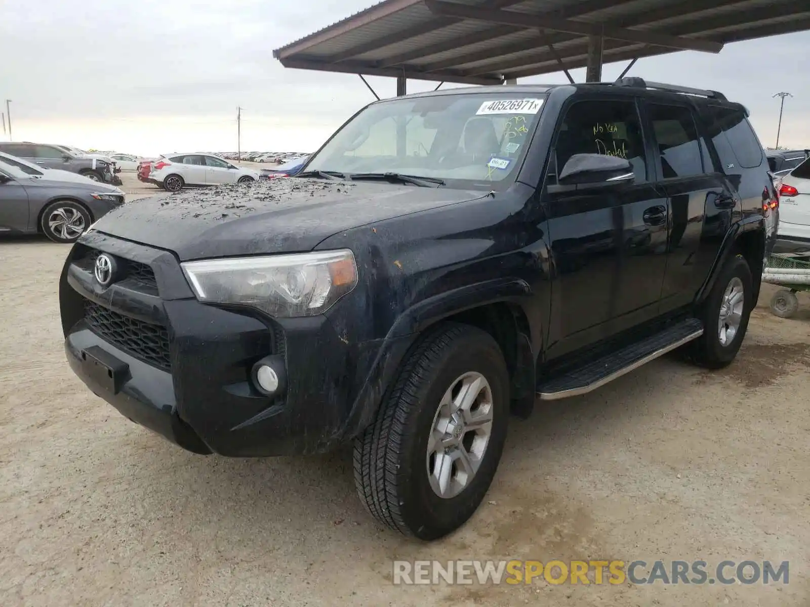 2 Фотография поврежденного автомобиля JTEBU5JR0K5679518 TOYOTA 4RUNNER 2019