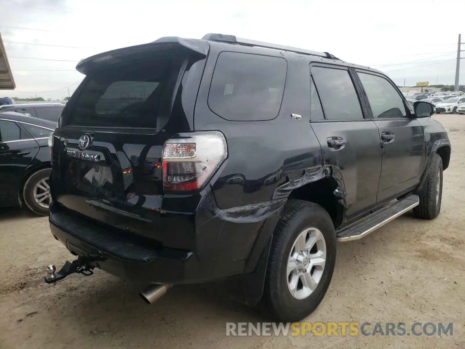 4 Фотография поврежденного автомобиля JTEBU5JR0K5679518 TOYOTA 4RUNNER 2019