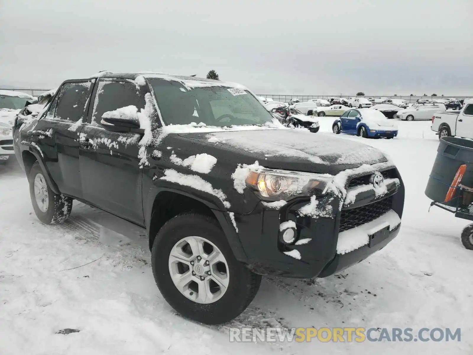 1 Photograph of a damaged car JTEBU5JR0K5679633 TOYOTA 4RUNNER 2019