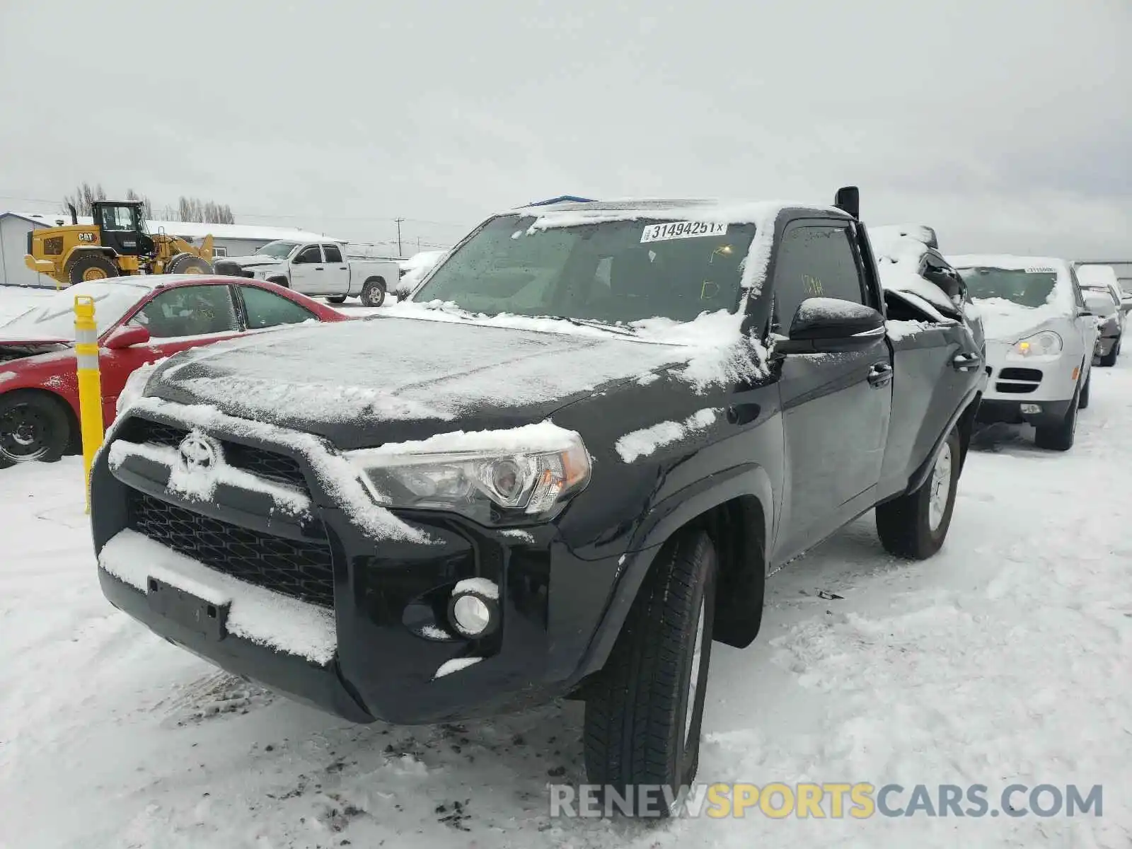 2 Photograph of a damaged car JTEBU5JR0K5679633 TOYOTA 4RUNNER 2019