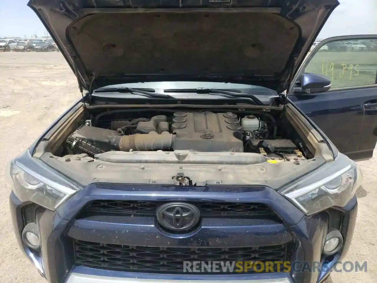 7 Photograph of a damaged car JTEBU5JR0K5680099 TOYOTA 4RUNNER 2019