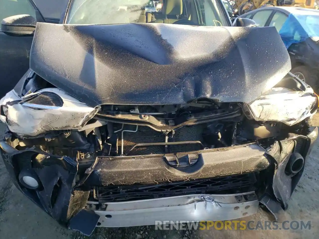 7 Photograph of a damaged car JTEBU5JR0K5684458 TOYOTA 4RUNNER 2019