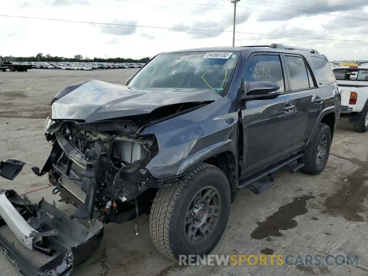 2 Photograph of a damaged car JTEBU5JR0K5685271 TOYOTA 4RUNNER 2019