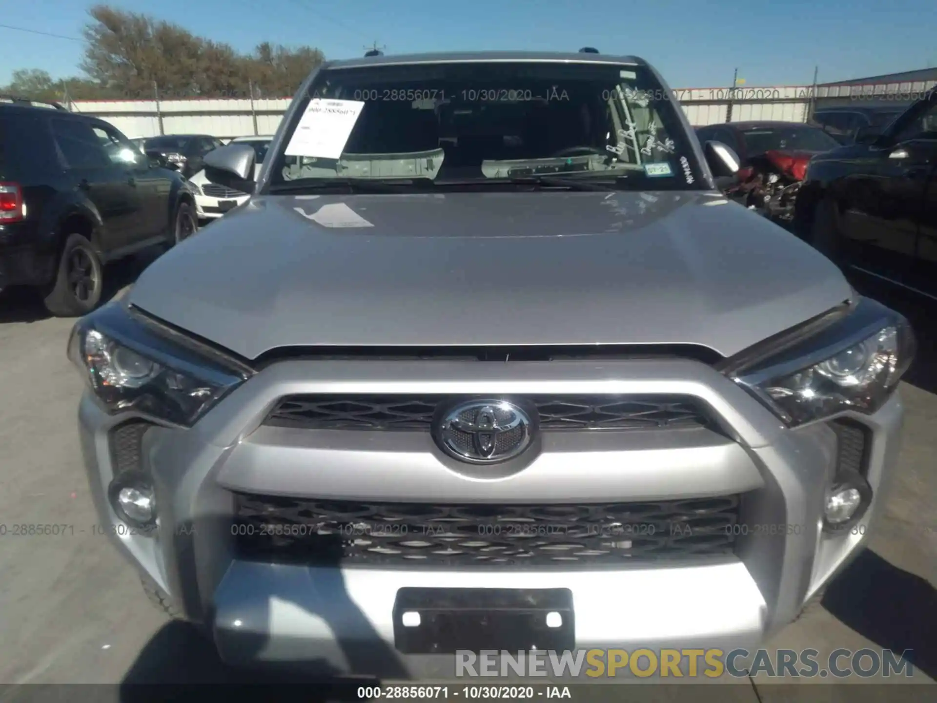 6 Photograph of a damaged car JTEBU5JR0K5685870 TOYOTA 4RUNNER 2019