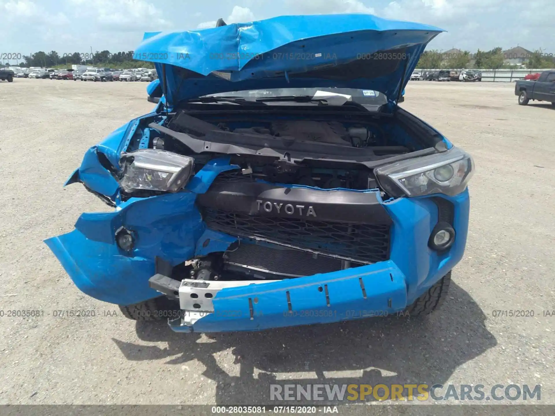 6 Photograph of a damaged car JTEBU5JR0K5686422 TOYOTA 4RUNNER 2019