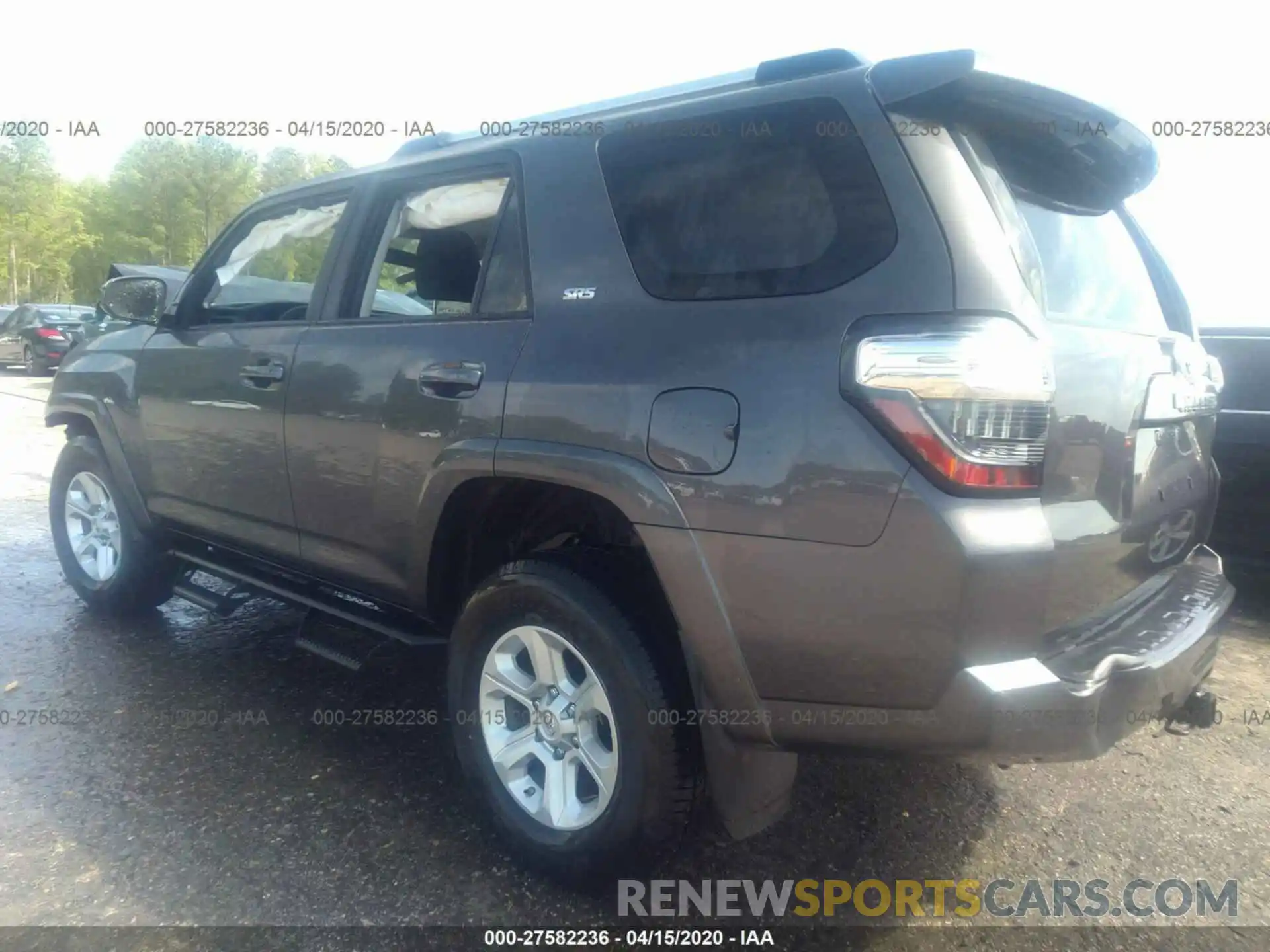 3 Photograph of a damaged car JTEBU5JR0K5692494 TOYOTA 4RUNNER 2019